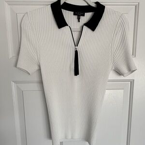 Rag & Bone Cadee Polo in white